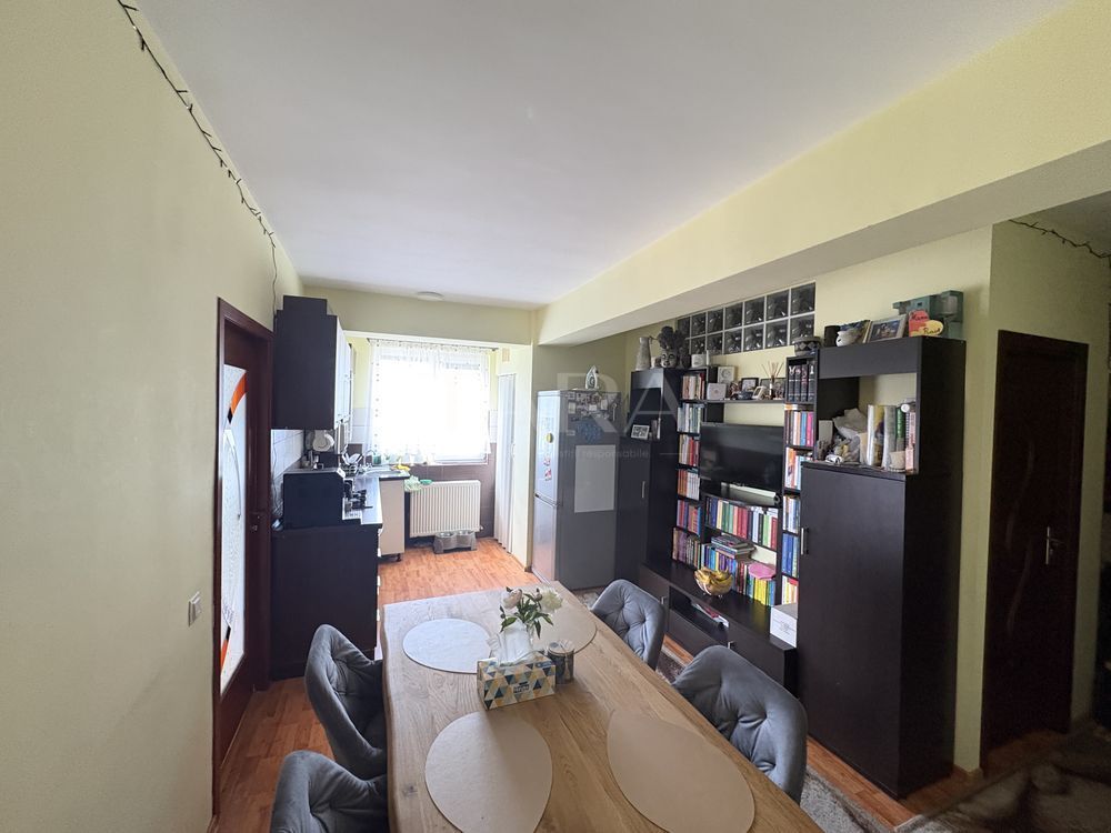 Apartament 2 camere, Mănăștur, Edgar Quinet, 56 mp, balcon. - Poză 2