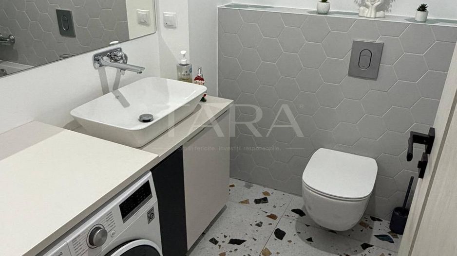 3 Camere Premium cu Terasă de 36 mp și 2 Garaje – Floresti. - Poză 14