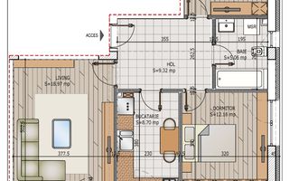Apartament Modern, Etaj 2, Deomandat, Comision 0, Pallady - Poză 3