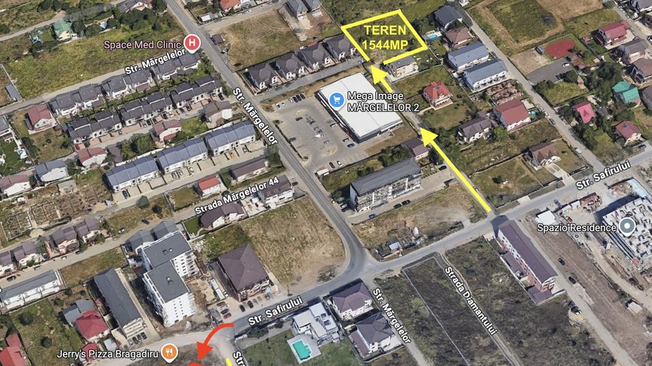 Teren 1542 mp Bragadiru ideal locuinta sau dezvoltare - Poză 1