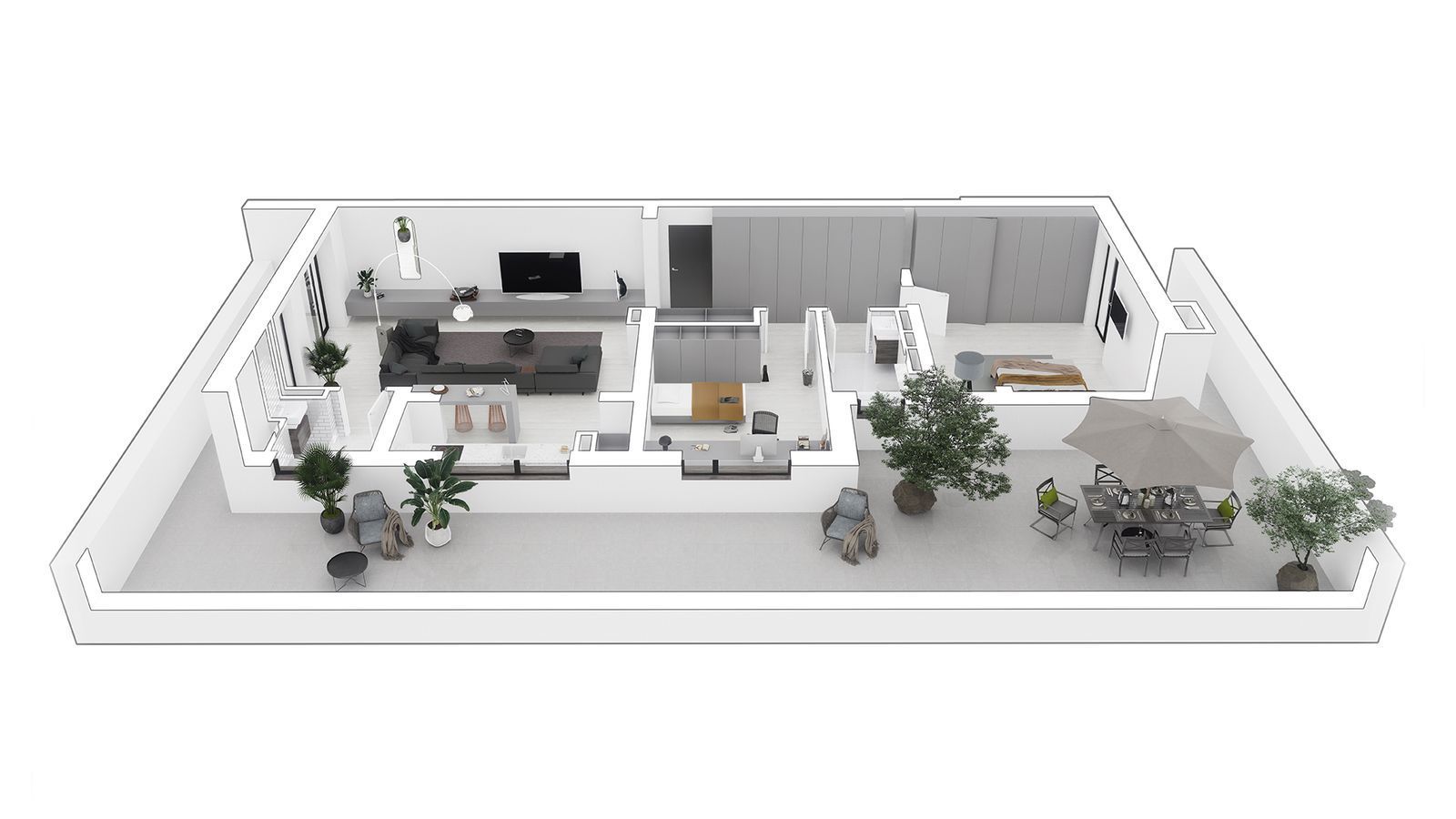 Apartament NOU 3 camere  Tip PENTHOUSE - zona Mehala - Poză 1