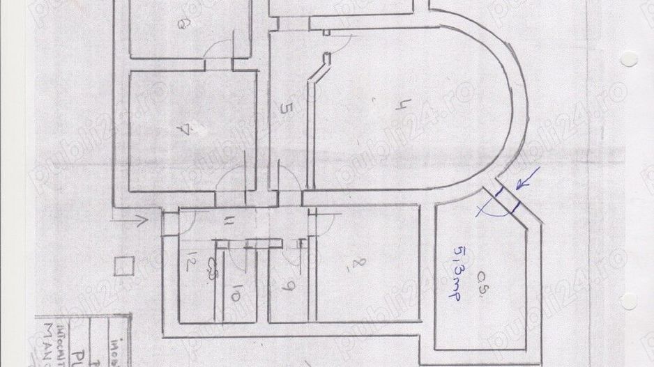 Vand vila P+1 , duplex 4camere, teren 372 mp,garaj . Bul.Expozitiei Nr 9 - Poză 1