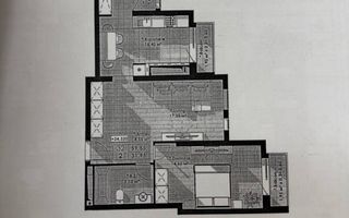 Vânzare, apartament, 2 camere, strada Cornești, Râșcani - Poză 2