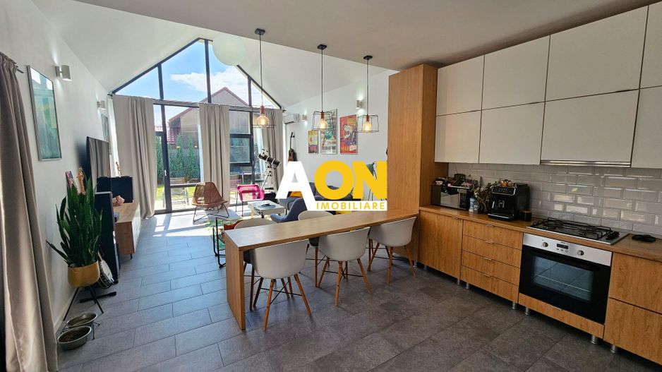 Casa moderna mobilata, utilata, 5 camere, 3 bai, 444 mp teren - Poză 4