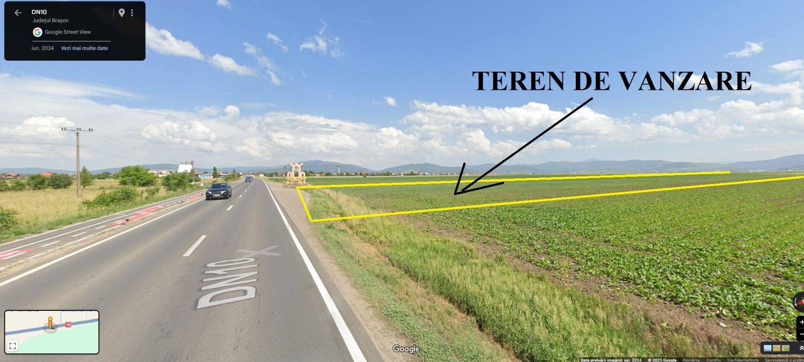 Teren Prejmer la DN 10, iesirea spre Brasov - Poză 6