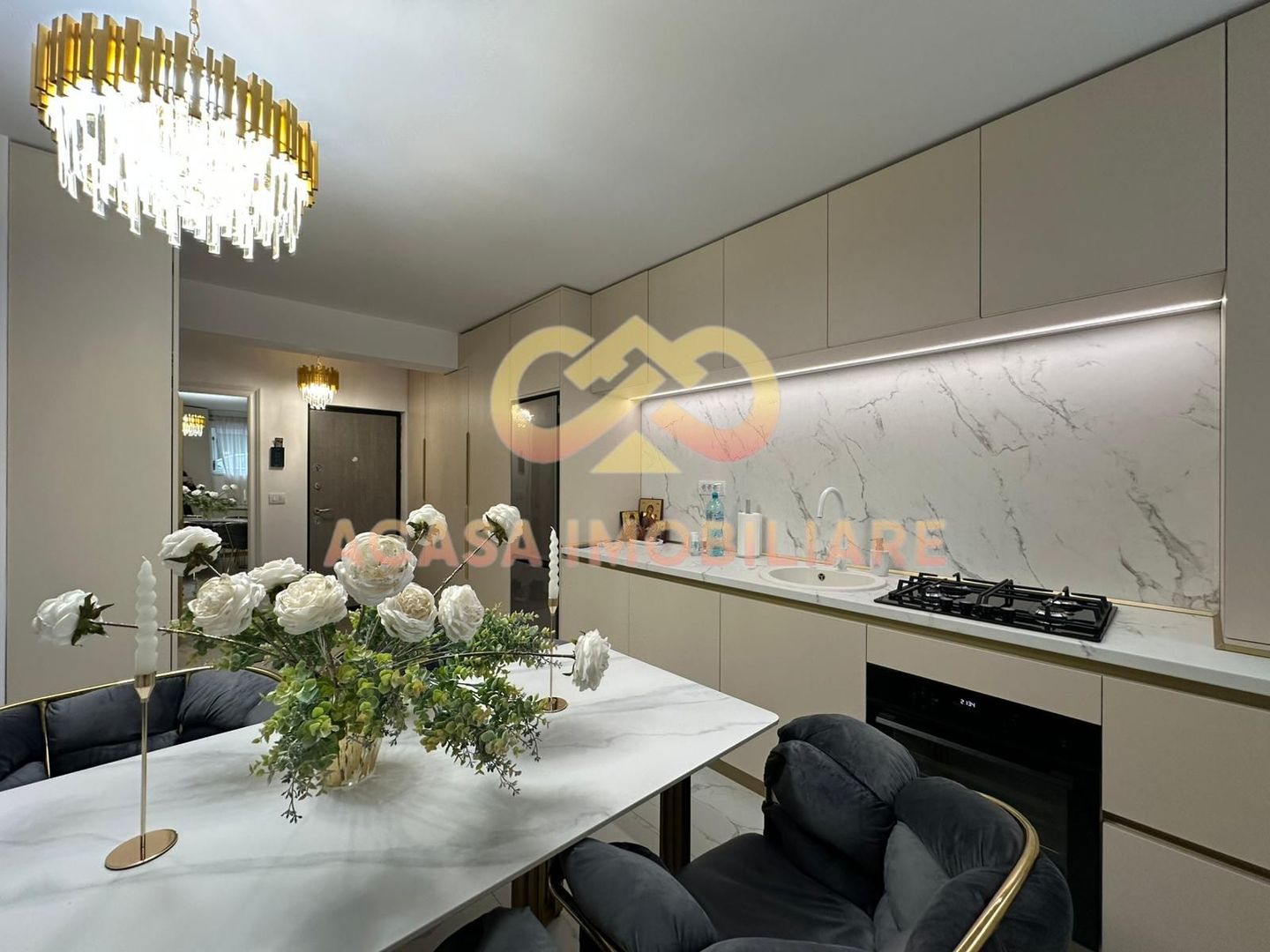 BUCIUM  INTABULAT MOBILAT  APARTAMENT  57MP - Poză 3