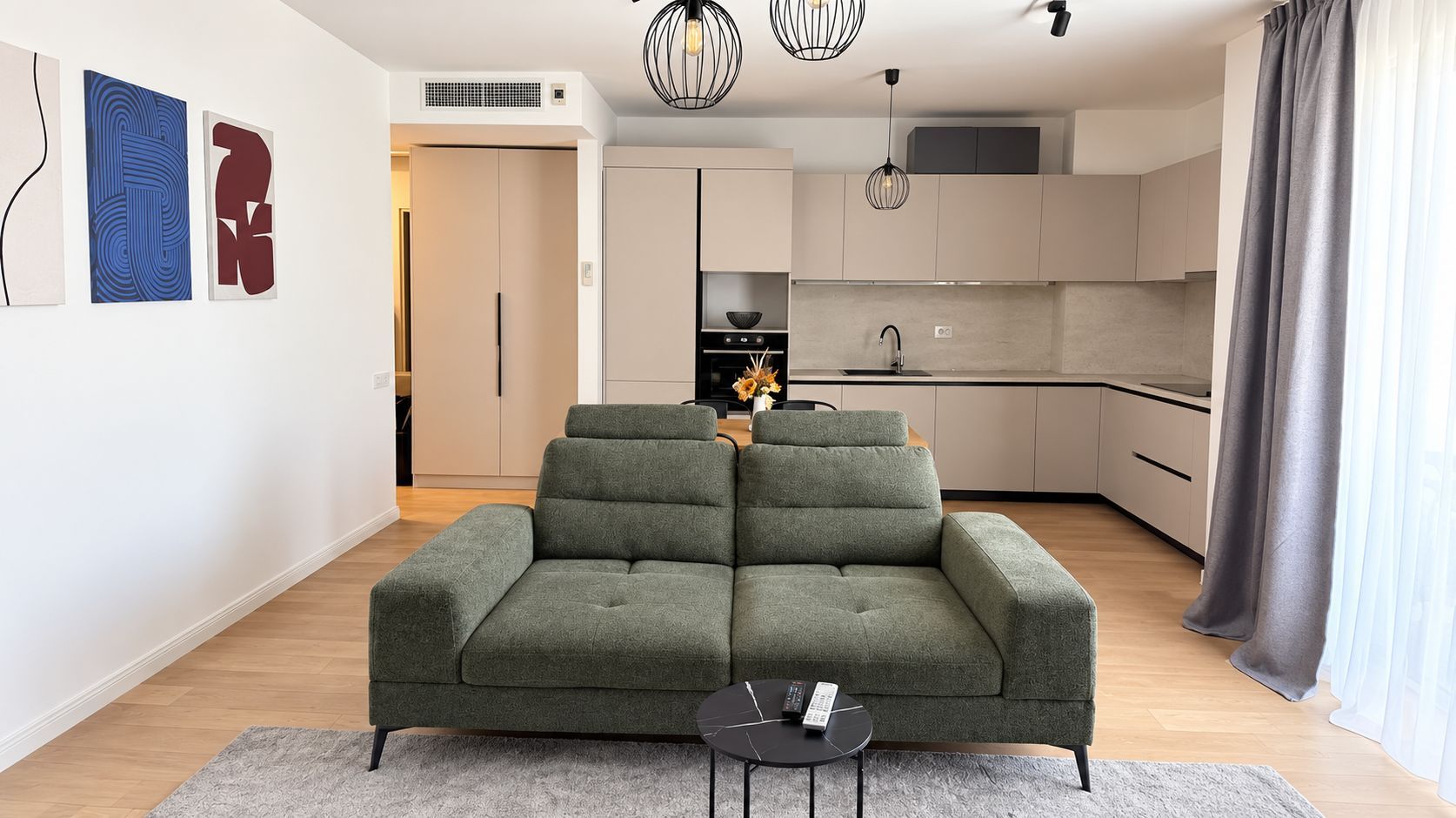 For Rent | Spacious 3-Room Apartment | 83 sqm | Pipera Plaza - Poză 3