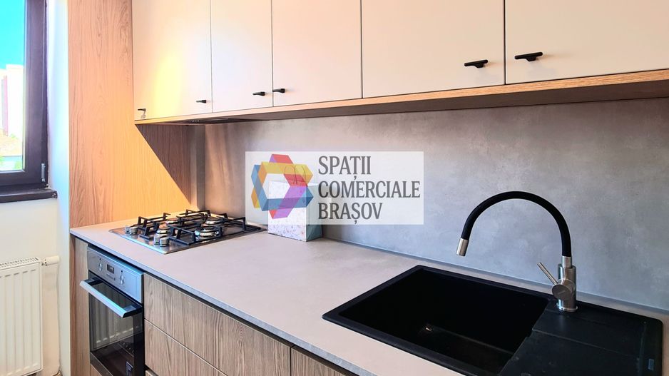 Garsoniera renovată de închiriat, Brasov, zona Centrul Civic,  43 mp. - Poză 4