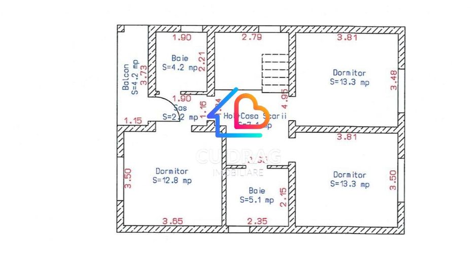 Vilă elegantă cu design modern – Cisnădie | 120 mp utili | teren 427 mp - Poză 9