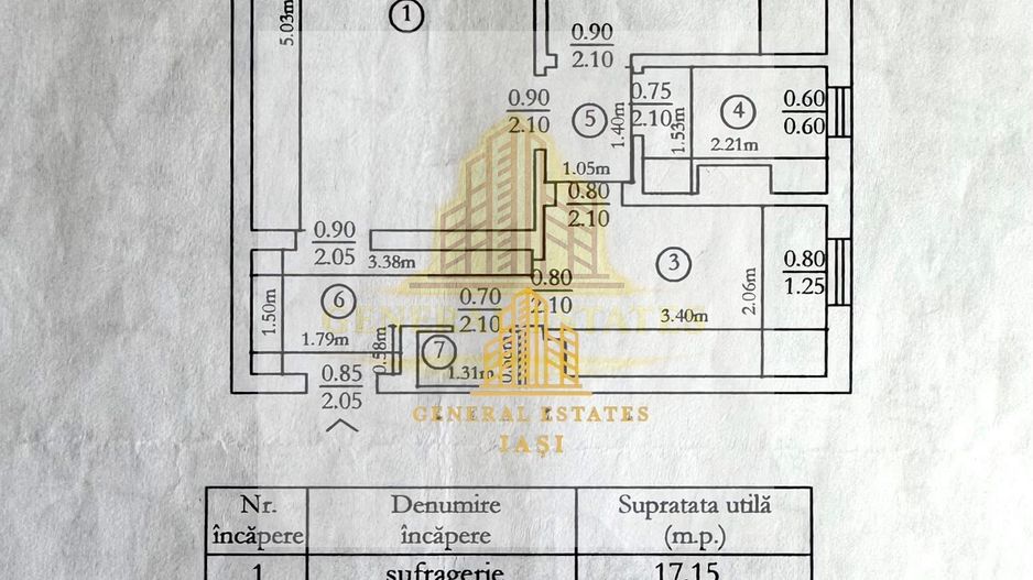 Vânzare apartament -Tătărași, Str. Vasile Lupu (Stația Flora) - Poză 17