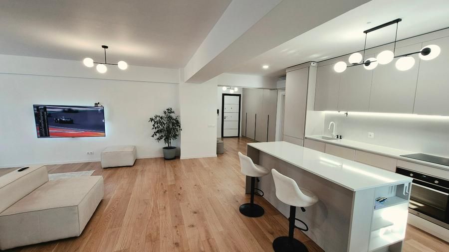 Apartamnent 3 camere Upground Residence, 106 mp, renovat premium, metrou. - Poză 4