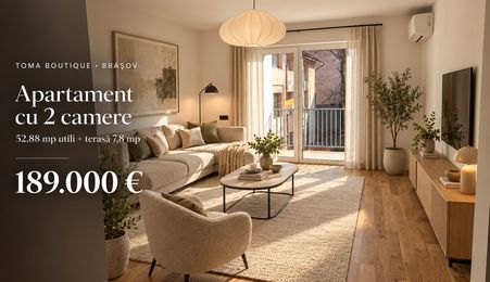 Apartament premium cu 2 camere | Toma Boutique Brașov |