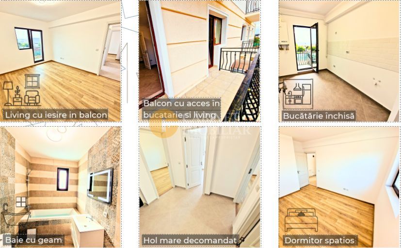 Apartamente NOI 2&3 camere – Complex rezidențial exclusivist | Lunca Cetățuii - Poză 1