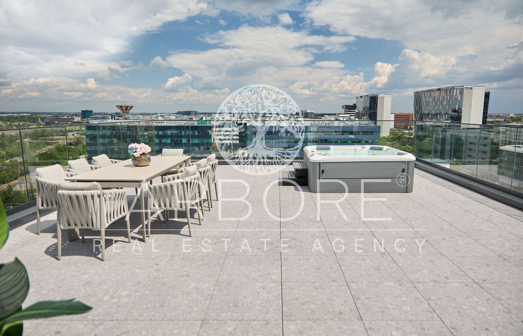 Penthouse premium whit 4 rooms ,111 sqm+terrace 90 sqm | Bucharest - Poză 4