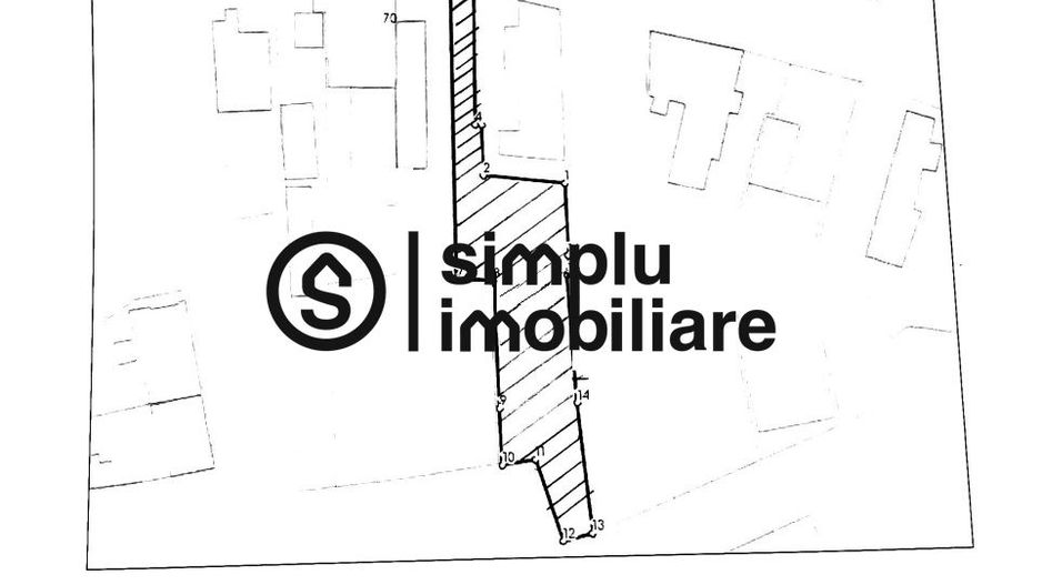 Pozitie excelenta! Teren intravilan, strada Paltinis - Poză 1