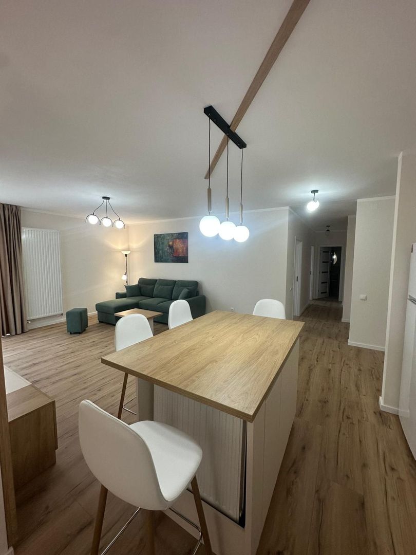 Apartament 3 camere,90mp,2 bai,1 pivnită,2 balcoane,bloc nou - Poză 9