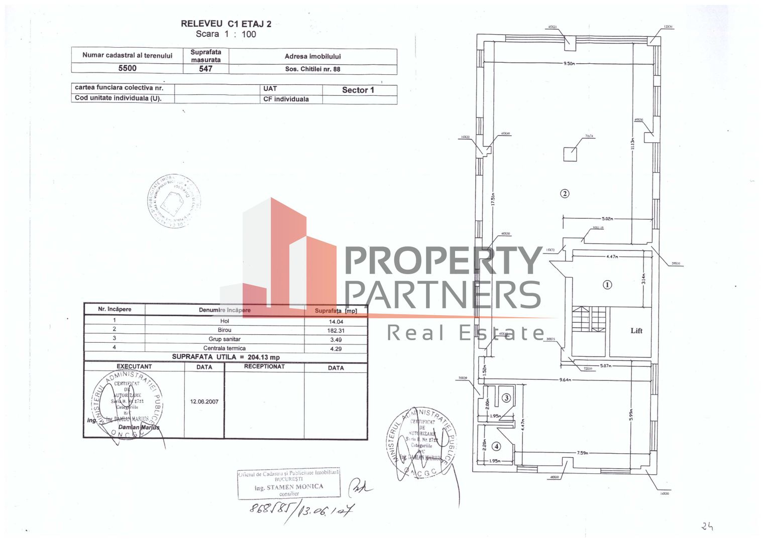 Cladire de birouri in sectorul 1 la Metrou Jiului - Schiță 10