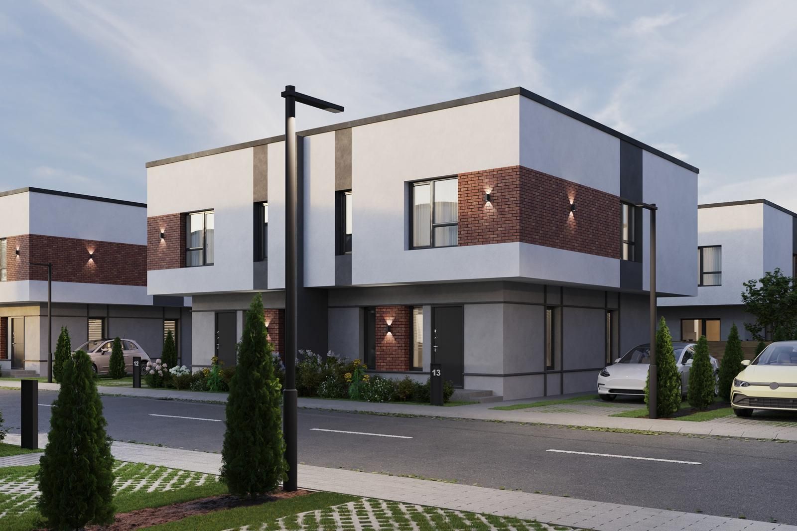 Vila tip duplex 4 camere Pompa Caldura Titan Pallady - Poză 1