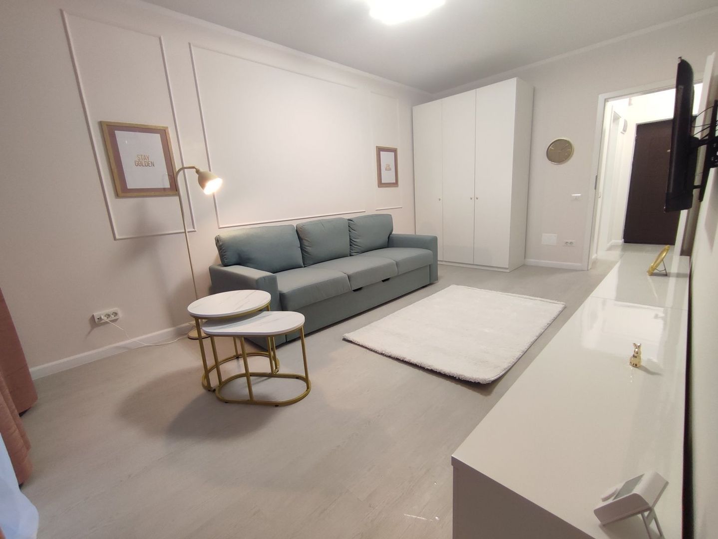 Garsoniera prima închiriere- Zona Popesti - Centrala proprie - Poză 1