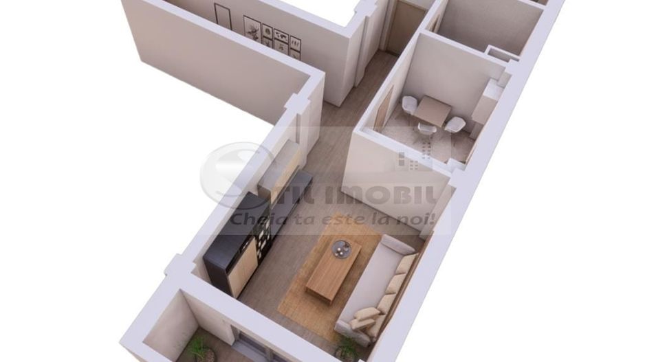 Apartament 2 camere - Pacurari - Strada Soarelui - Poză 2