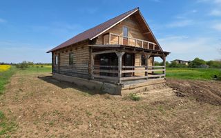 Cabana de vânzare din lemn masiv Mihăilești | 400 mp teren -Potențial investiție - Poză 2