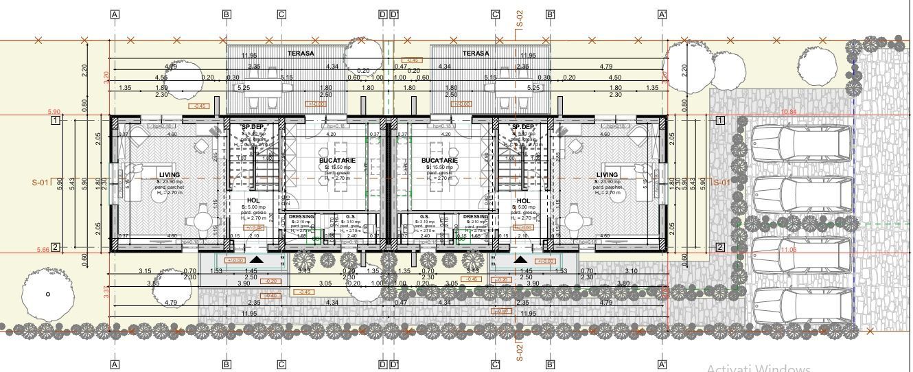 vila 5cam-indiv la calcan-perete propriu/centru Popesti Leordeni - Poză 12