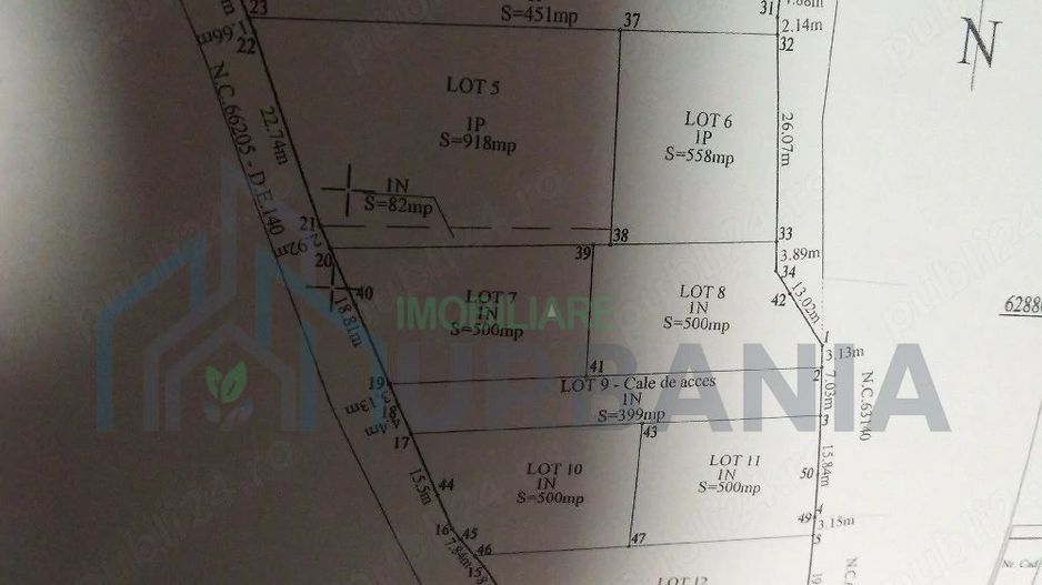 Teren intravilan 500 mp de vânzare pe strada Sfântul Nicolae, Vlădiceni, Iași - Poză 4