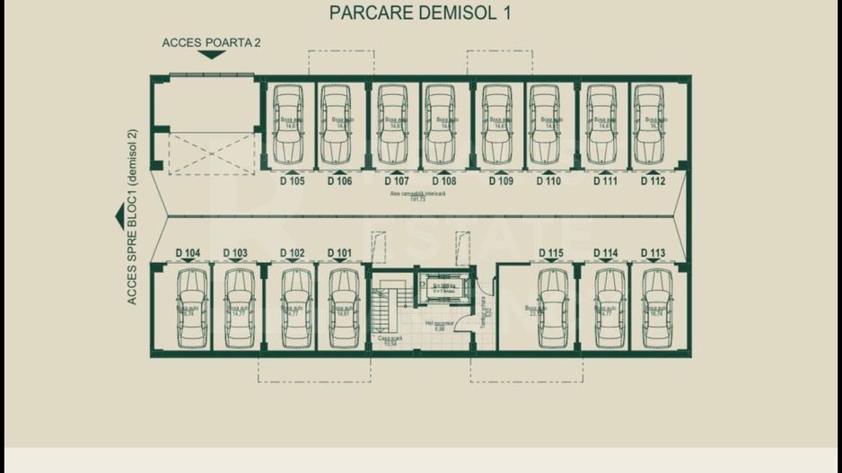 Vânzare, apartament 2 camere, complexul SEVEN Park - Ialoveni - Poză 9
