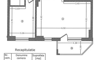 2 Camere Premium | Vedere Panoramică către Lac | 70 mp | Parcul Plumbuita – Colentina - Schiță 7