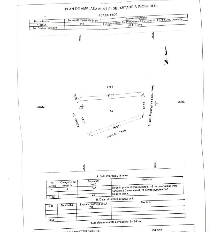 Teren intravilan 641 mp Eforie Nord – 38.000 € | Comision 0% - Poză 7