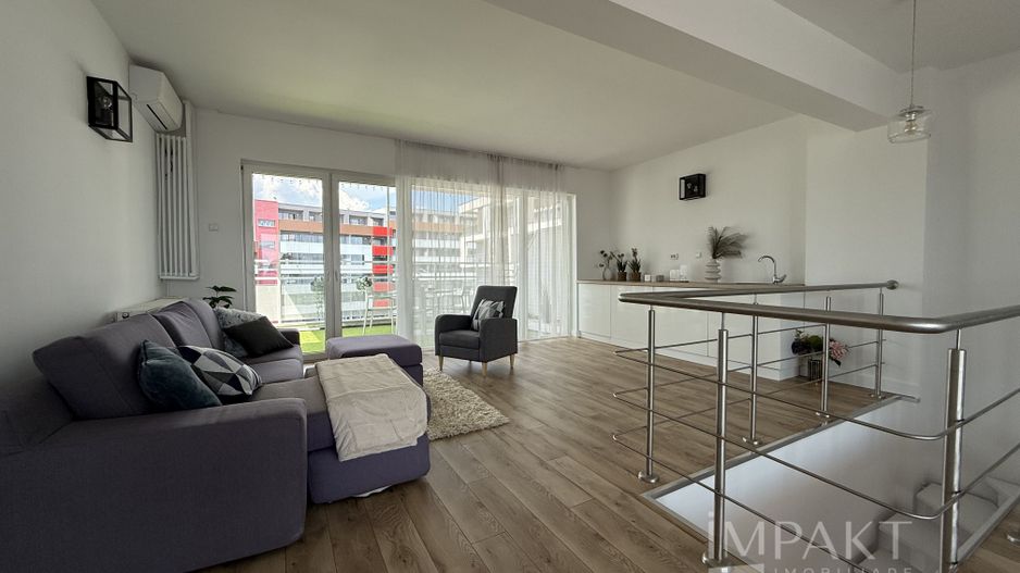 Penthouse pe doua niveluri cu 5 camere in cartierul Buna Ziua - Poză 7