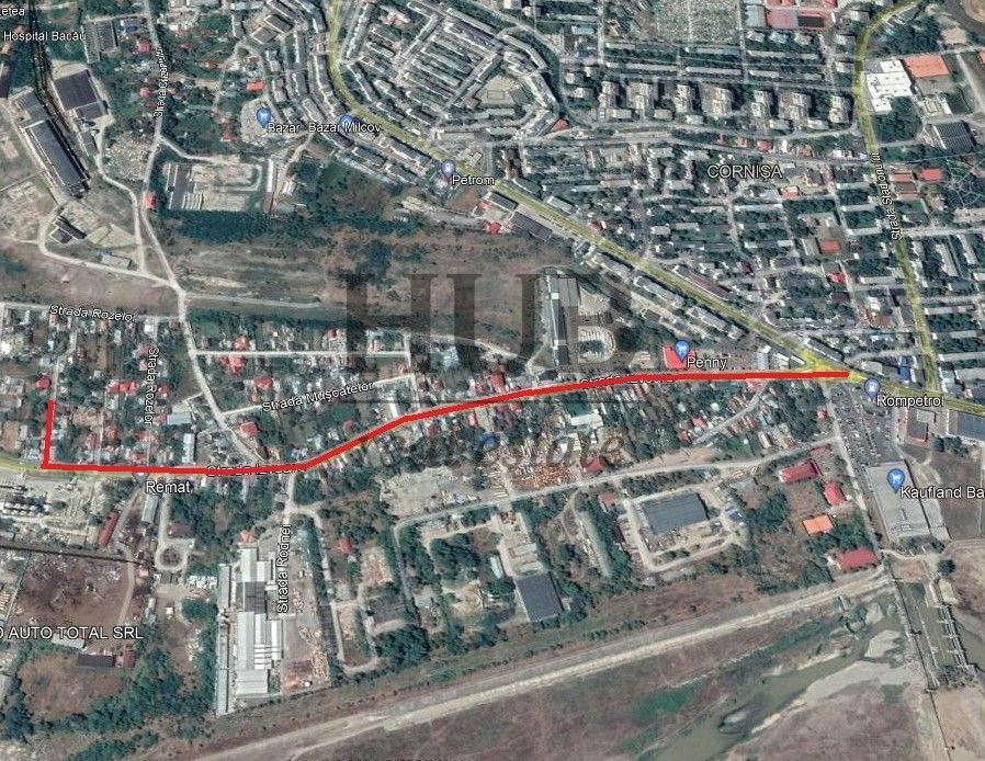 TEREN intravilan cu HALA | cartier Izvoare | Bacau | - de vanzare - Poză 7