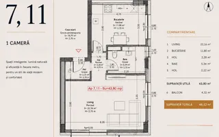 Soarelui – Braytim | Proiect Nou | Lift | Apartamente & S.A.D.-uri - Poză 14
