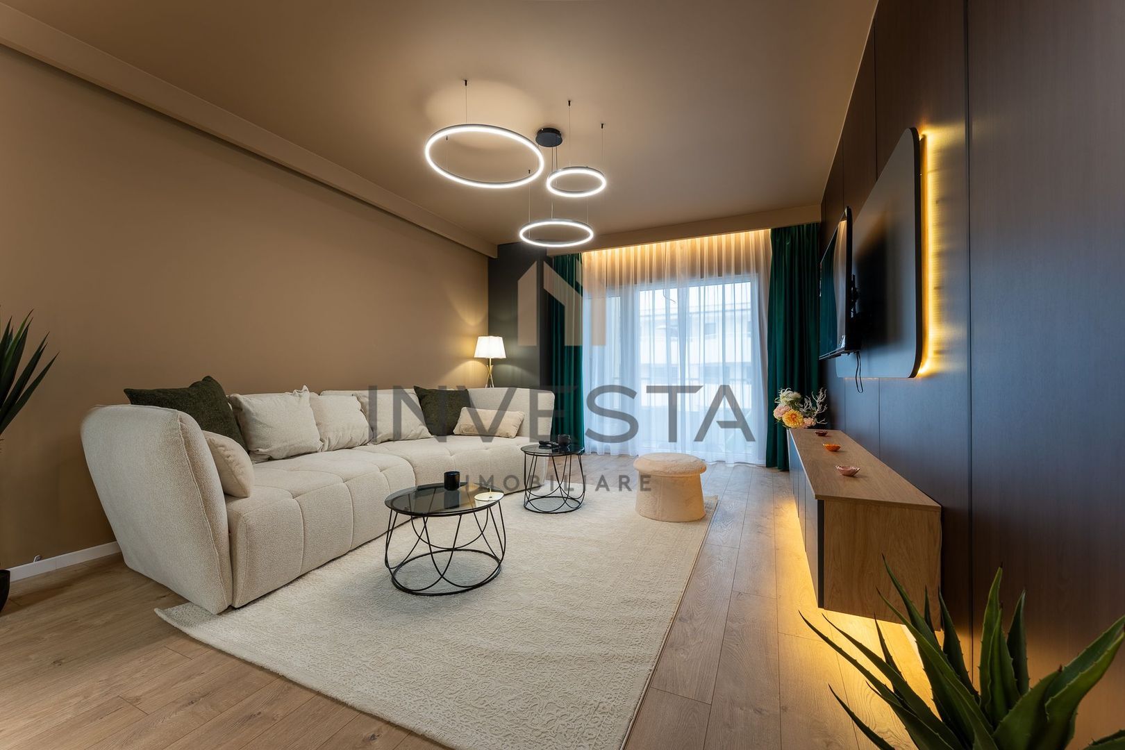 2 camere spatioase, finisaje de lux, bloc nou – Floresti - Poză 3