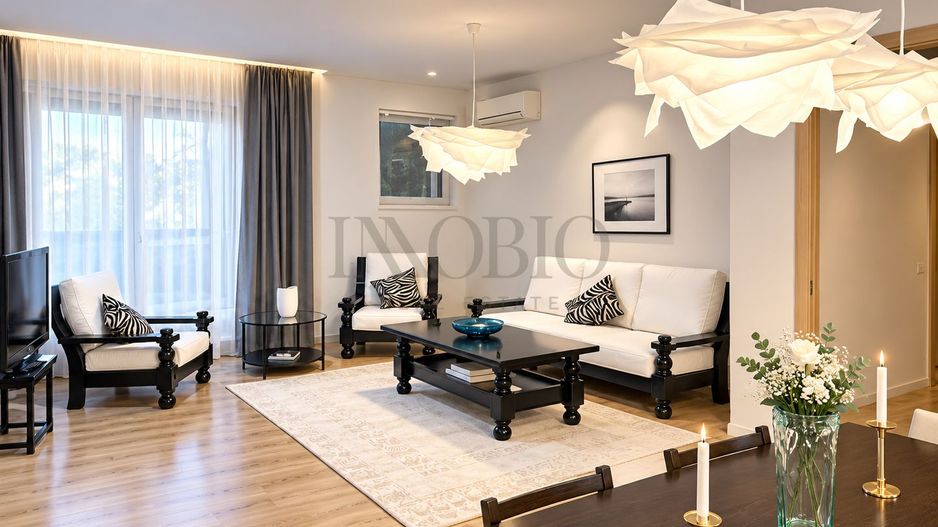 Apartament 3 cam, cu vedere la lac | Laguna Residence | terasă, garaj - Poză 1