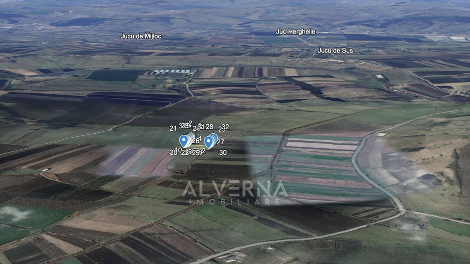 COMISION 0% - Teren extravilan 2.900mp - cadastrat - Gadalin / Jucu - Poză 3