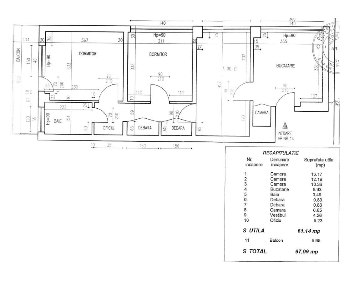 Apartament atragator cu trei camere, Piata Iancului, 159.000€ negociabil - Poză 11