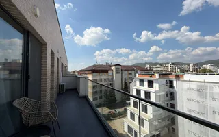 Penthouse ultrafinisat pe 2 niveluri | sauna |  parcare | zona centrala - Poză 20