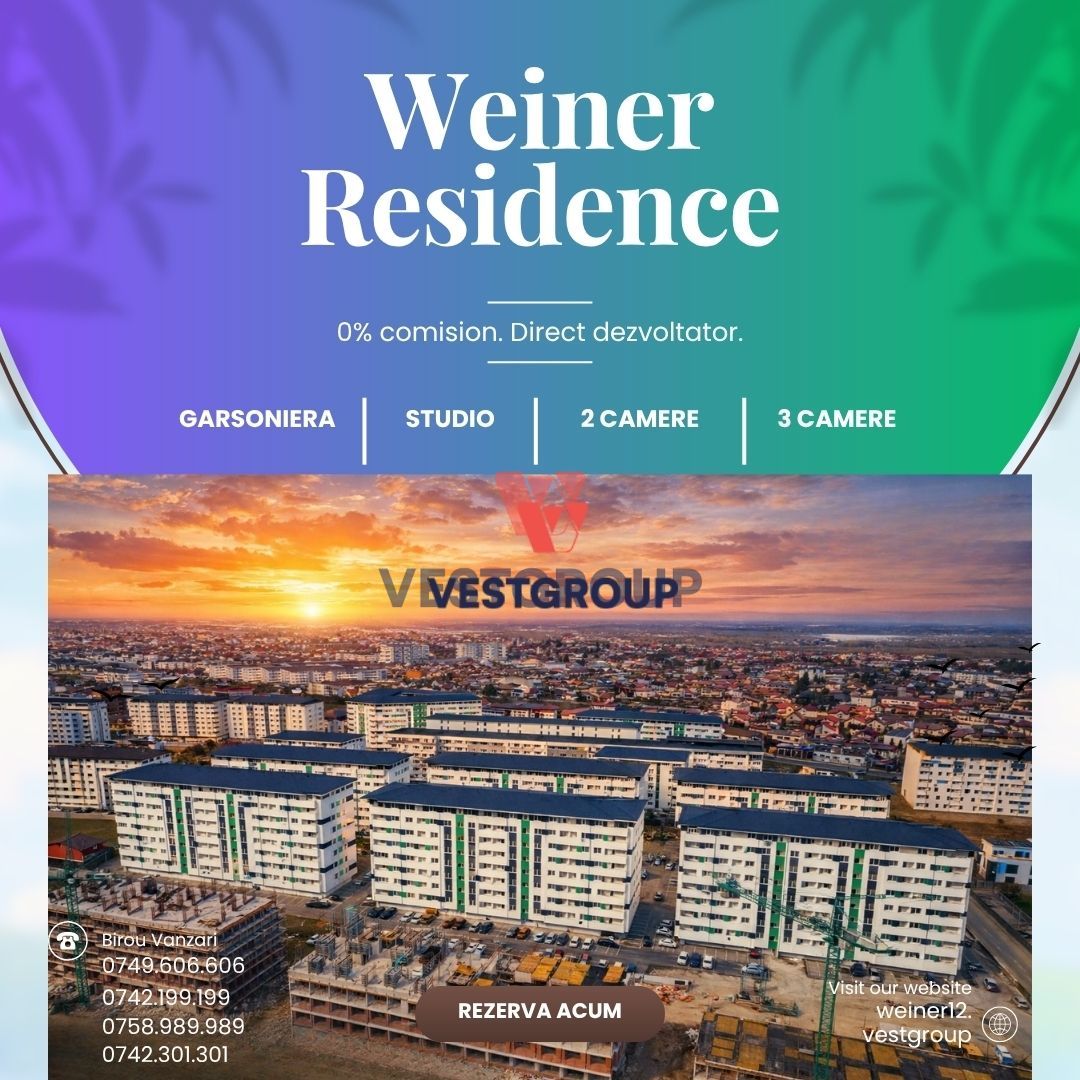 Garsoniere Direct Dezvoltator Proiect Weiner Residence comision 0 Militari - Poză 2
