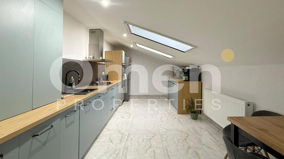 Apartament mansardă 138 mp |4 camare mobilat & utilat - Poză 1