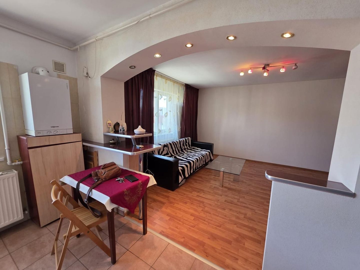 Garsonieră spațioasă Ozana, parcare, centrală proprie, balcon, pet friendly - Poză 2