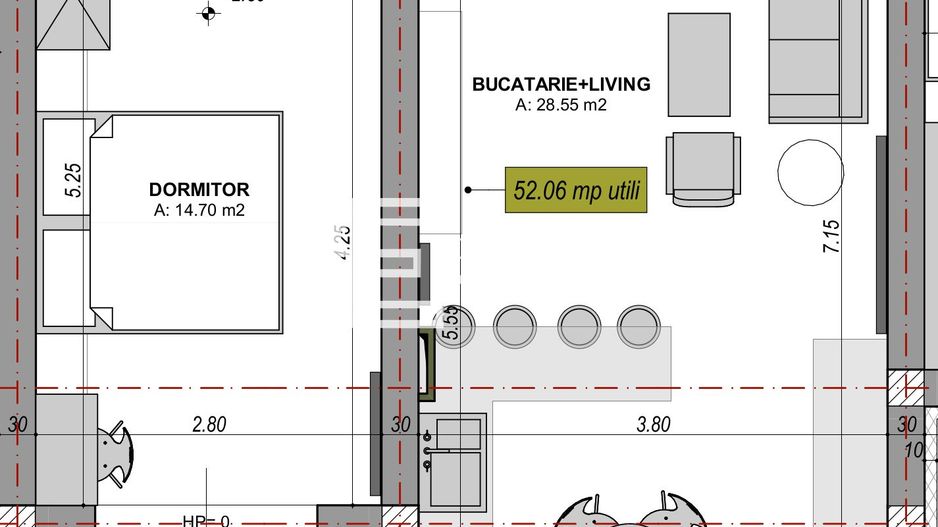 Apartament modern în DaVinci Homes – design industrial & finisaje premium - Poză 12