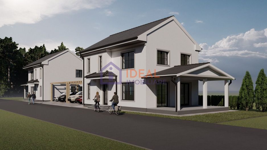 Casa Individuala cu 4 camere si carport, in Selimbar - Poză 1
