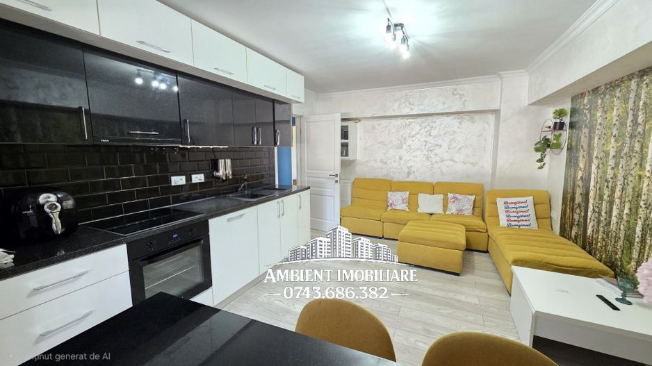 Apartament cu 3 camere, etaj 2, mobilat și utilat, VASLUI zona Crucea-Gării; - Poză 4