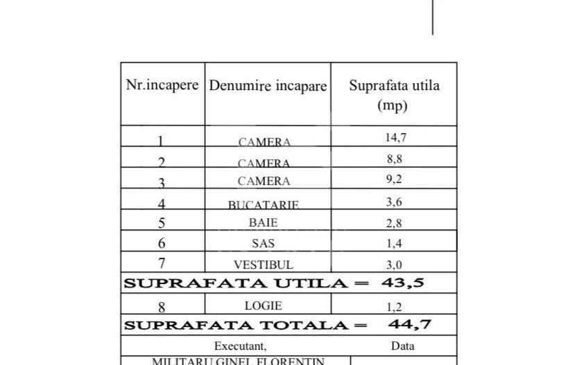 Apusului | Str Lacul Zanoaga | Pta Gorjului | Ghirlandei | 3 camere - Schiță 16