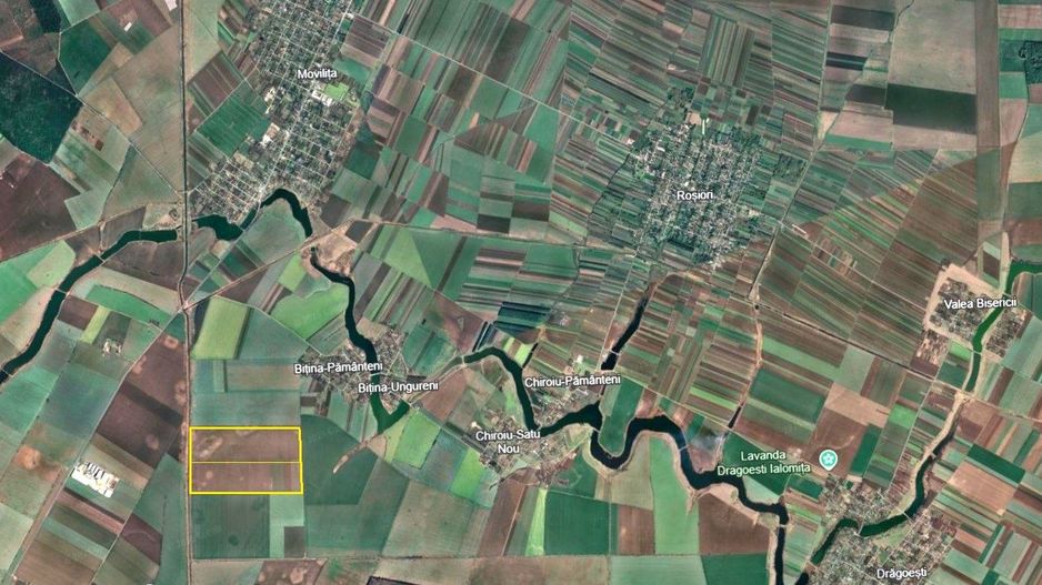 Movilita, 104 Ha. teren agricol comasat, ideal investitie - Poză 3
