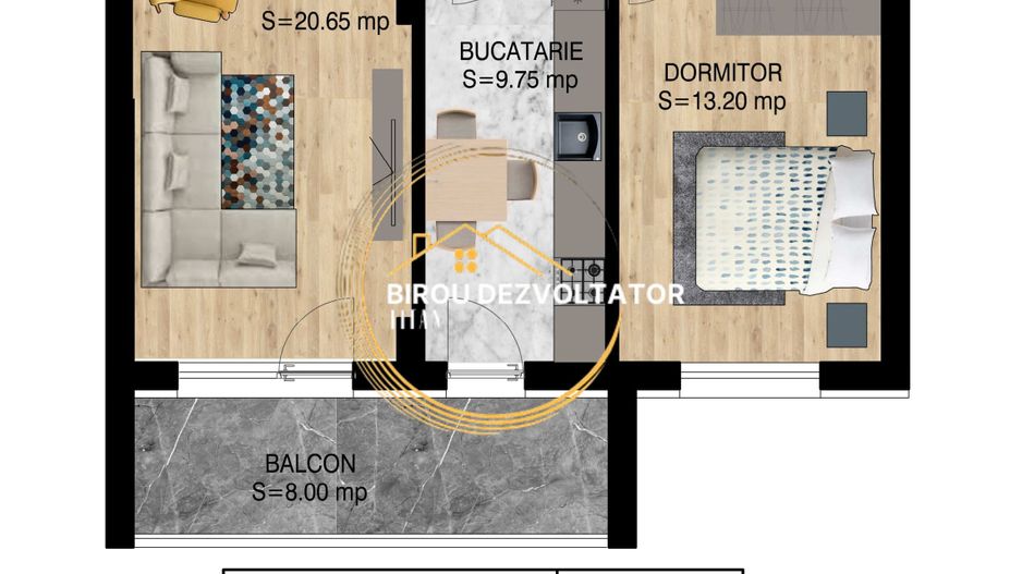 Decomandat Ikea Titan Pallady Metrou Teclu Mutare Rapida - Poză 3