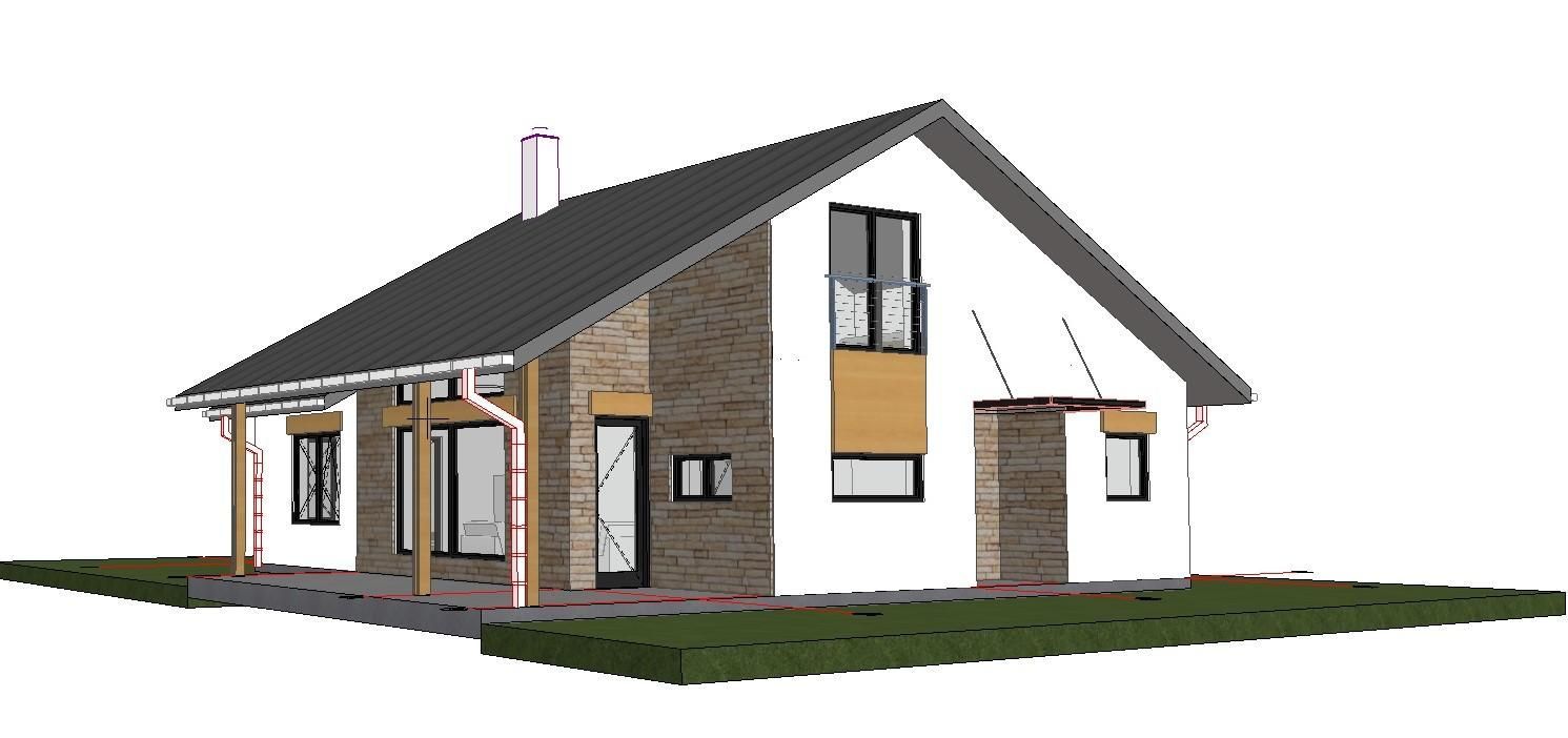 Teren 744 mp + Proiect cabana  Marisel - Poză 4