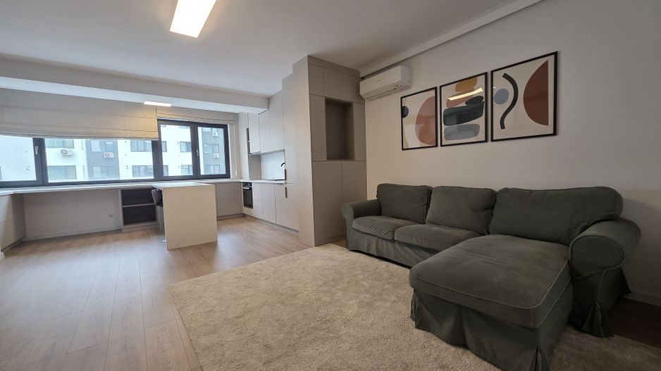 Apartament 2 camere lux decomadat Pipera Rond OMV70 metri - Poză 14