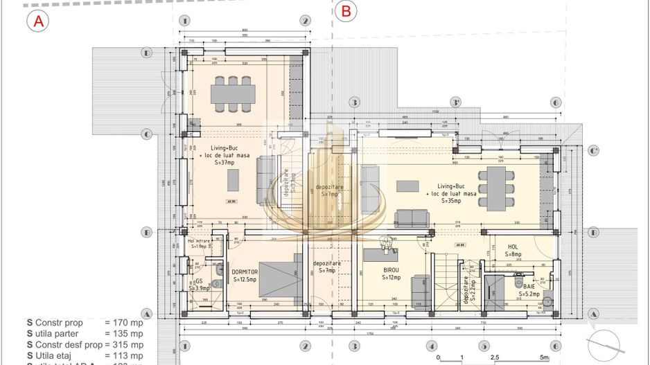 Duplex Modern P+1, 125 mp utili, teren 602 mp – Moșnița Nouă - Poză 6